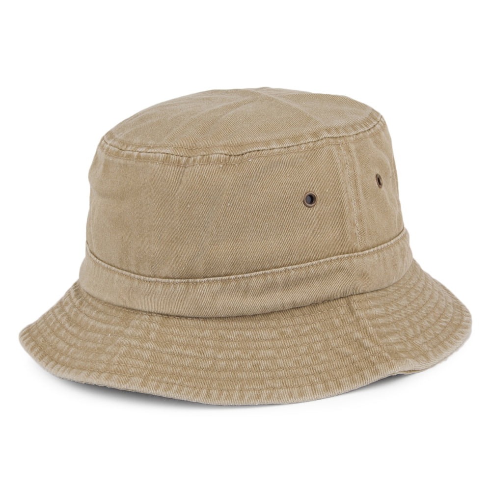 Chapeau Bob en Coton Pliable khaki JAXON & JAMES