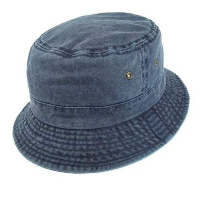 Chapeau Bob en Coton Pliable bleu marine JAXON & JAMES