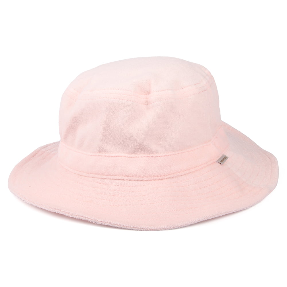 Chapeau Bob Pliable en Tissu Éponge Petra rose clair BRIXTON