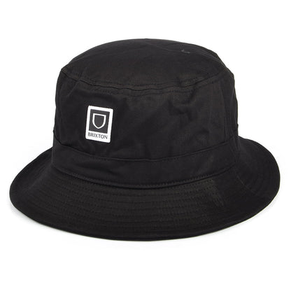 Chapeau Bob Pliable Beta en Coton noir BRIXTON