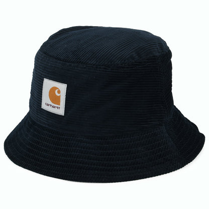 Chapeau Bob en Velours Côtelé bleu marine CARHARTT WIP