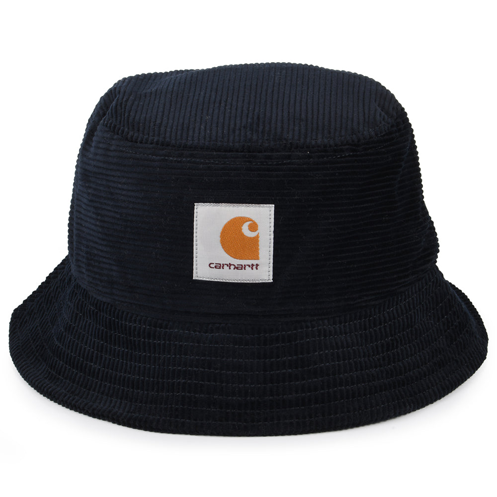 Chapeau Bob en Velours Côtelé bleu marine CARHARTT WIP
