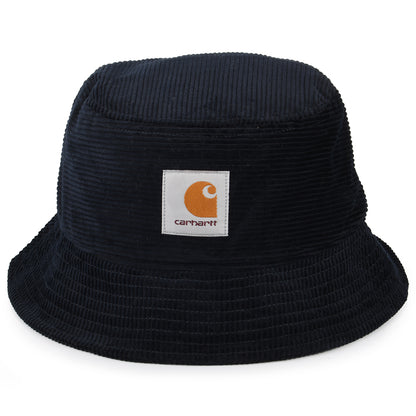 Chapeau Bob en Velours Côtelé bleu marine CARHARTT WIP