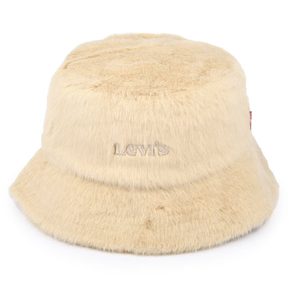 Chapeau Bob Femme en Fausse Fourrure Cozy crème LEVI'S