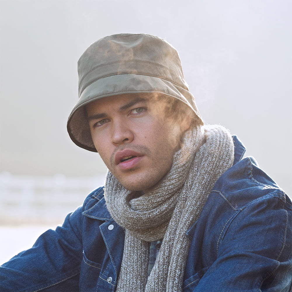 Chapeau Bob Hydrofuge Aregon vert militaire BARTS
