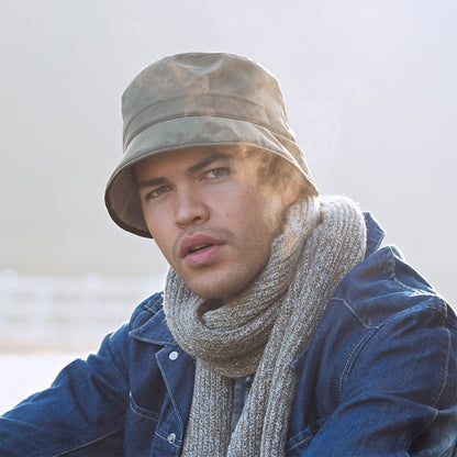 Chapeau Bob Hydrofuge Aregon vert militaire BARTS