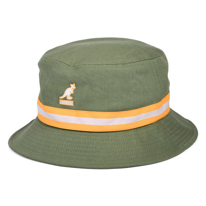 Chapeau Bob Stripe Lahinch sauge KANGOL