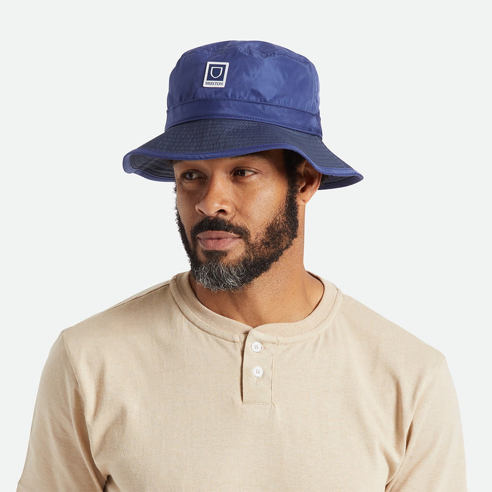 Chapeau Bob Pliable Beta bleu marine BRIXTON