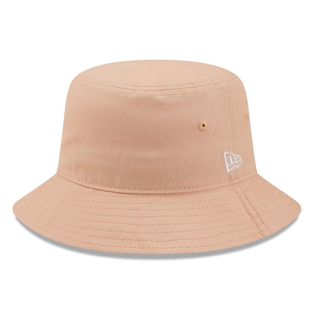 Chapeau Bob Femme Pastel Coton rose clair NEW ERA