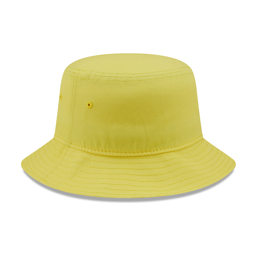 Chapeau Bob Fuselé en Coton NE Essential jaune NEW ERA