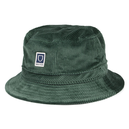 Chapeau Bob Pliable en Velours Côtelé Beta forêt BRIXTON