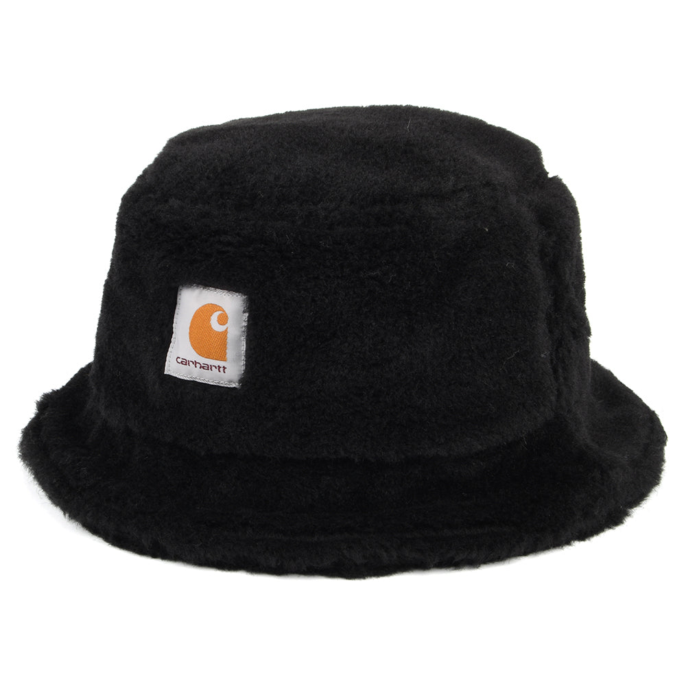 Chapeau Bob en Fausse Fourrure Plains noir CARHARTT WIP
