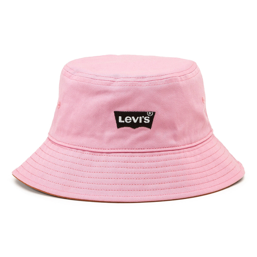 Chapeau Bob Femme Réversible orange-rose LEVI'S