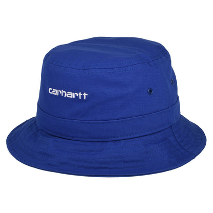 Chapeau Bob en Toile de Coton Script bleu CARHARTT WIP