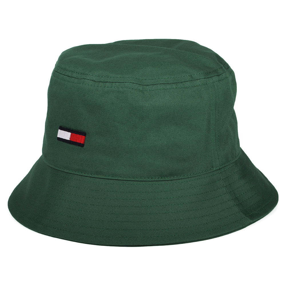 Chapeau Bob en Coton Bio TJM Flag sauge TOMMY HILFIGER