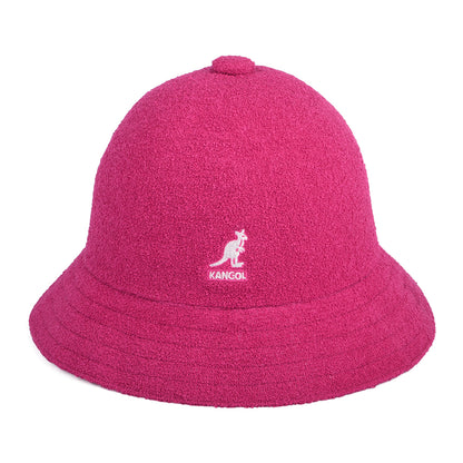 Chapeau Bob Bermuda Casual rose vif KANGOL