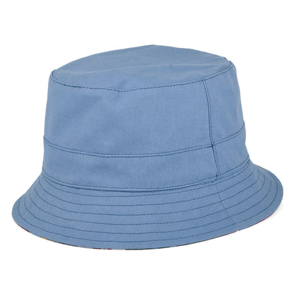 Chapeau Bob en Coton Réversible bleu ciel FAILSWORTH