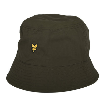 Chapeau Bob Ripstop Réversible noir-olive LYLE & SCOTT