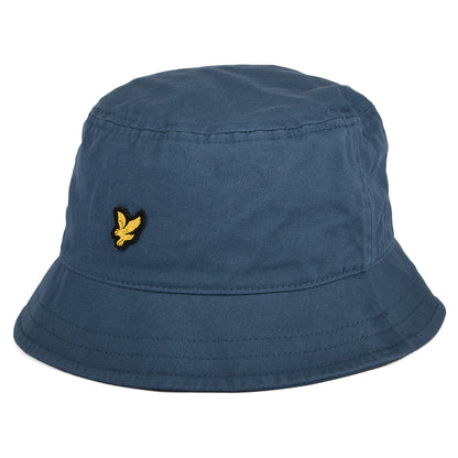 Chapeau Bob en Coton Sergé bleu fumée LYLE & SCOTT