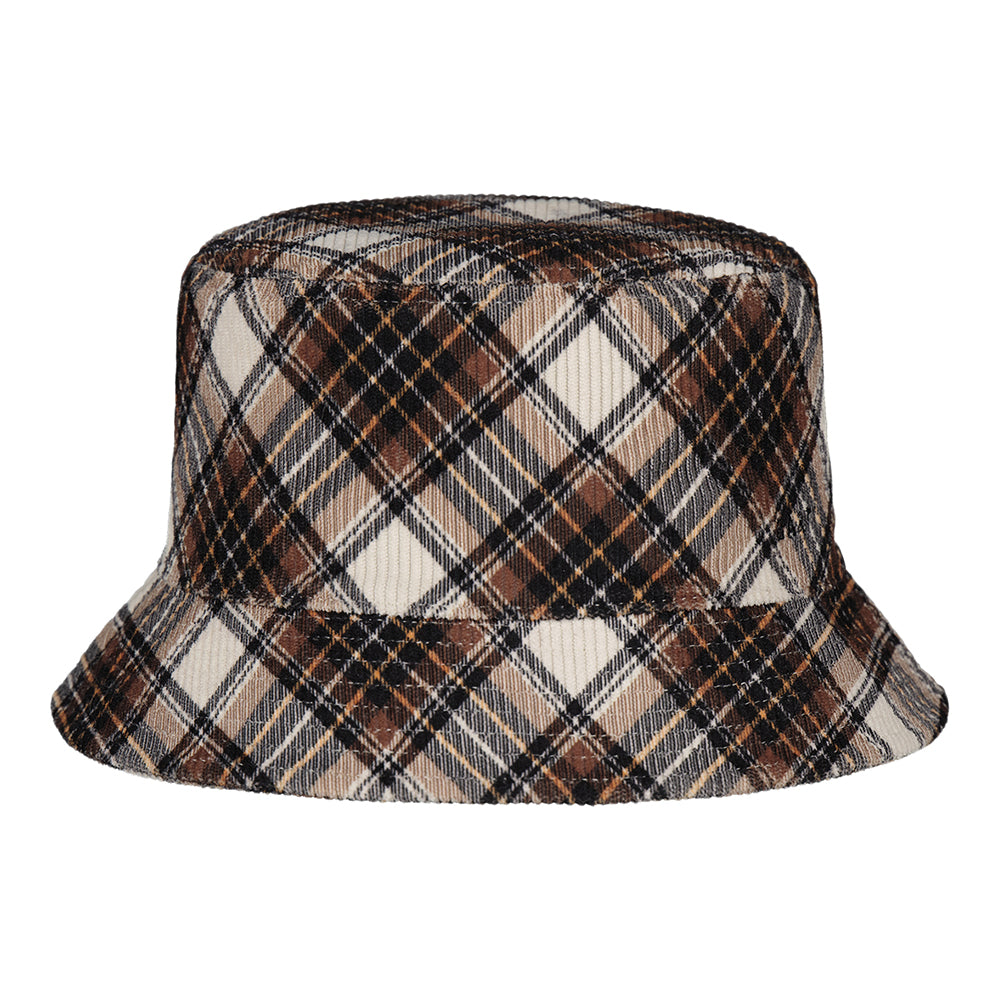 Chapeau Bob à Carreaux Denetti marron BARTS