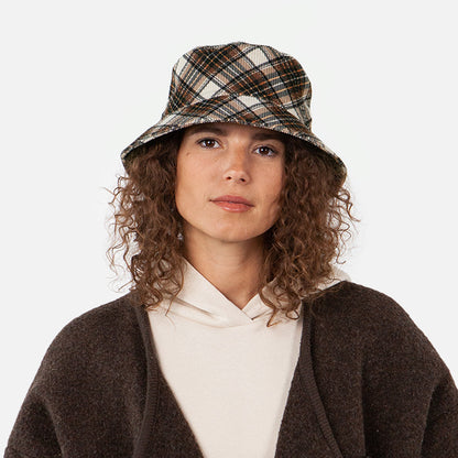 Chapeau Bob à Carreaux Denetti marron BARTS