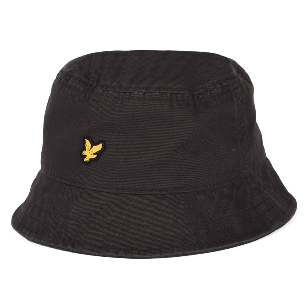 Chapeau Bob en Coton Sergé vert-de-gris LYLE & SCOTT