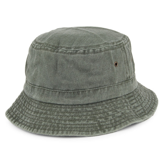 Chapeau Bob en Coton Pliable olive