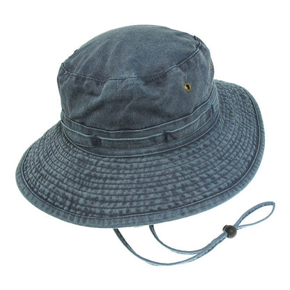 Chapeau Bob Boonie en Coton Pliable bleu marine JAXON & JAMES