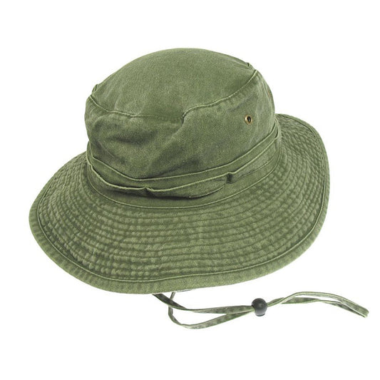 Chapeau Bob Boonie en Coton Pliable olive JAXON & JAMES