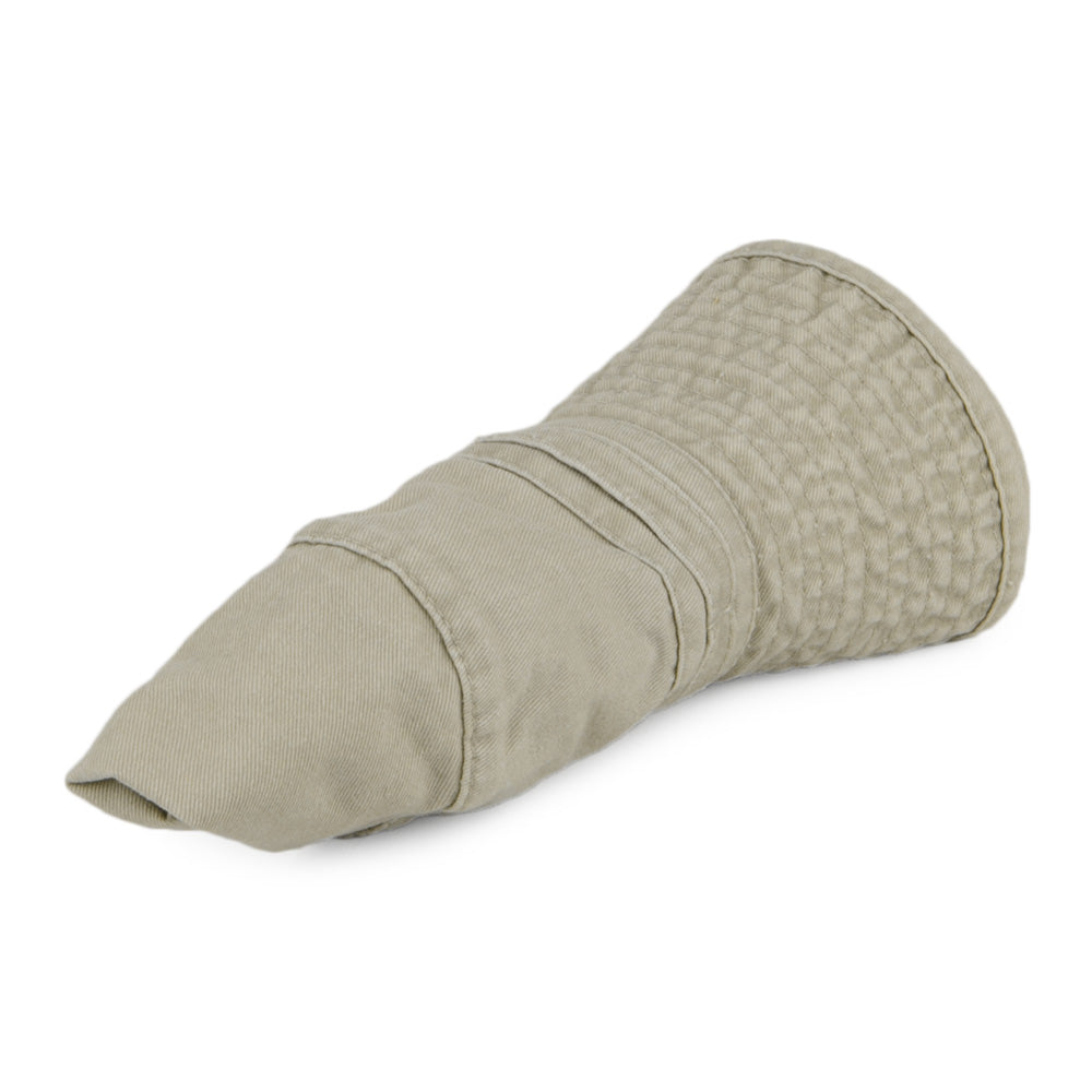 Chapeau Bob Boonie en Coton Pliable mastic JAXON & JAMES