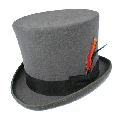 Chapeau Haut de Forme Victorien gris JAXON & JAMES