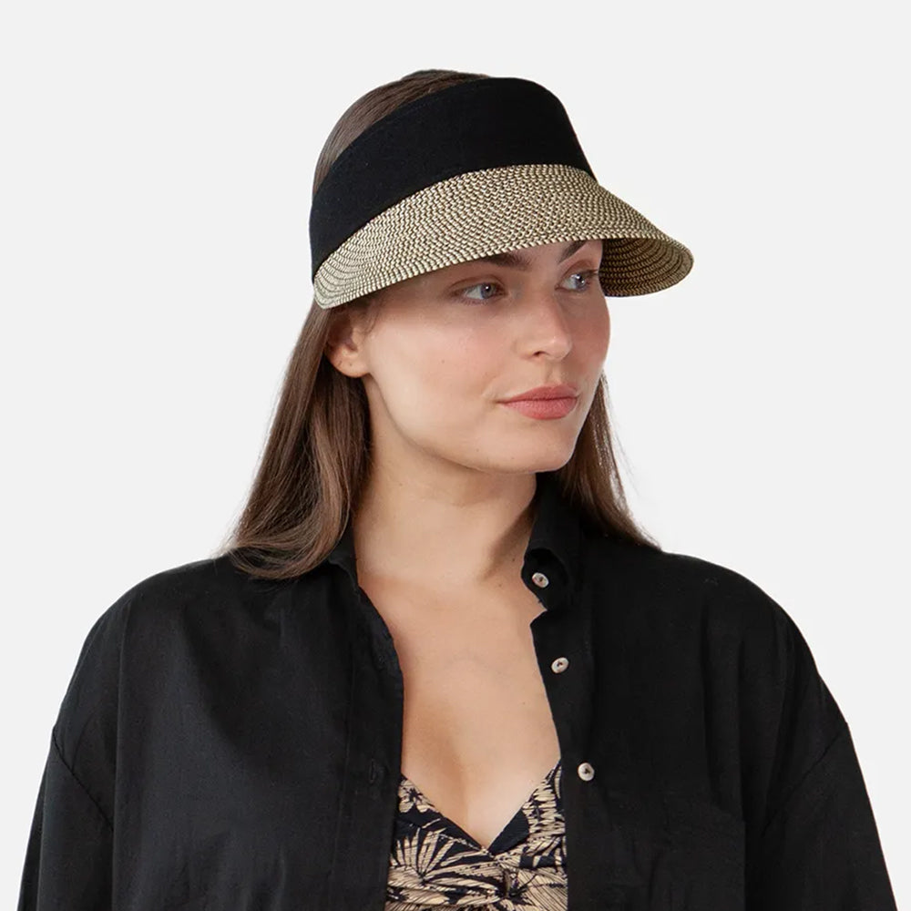 Visière Vesder noir-naturel BARTS