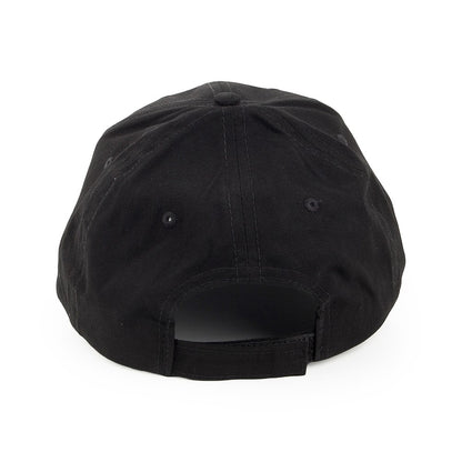 Casquette en Coton Brossé noir