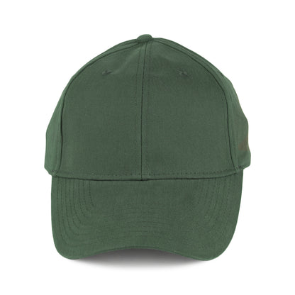 Casquette en Coton Brossé vert