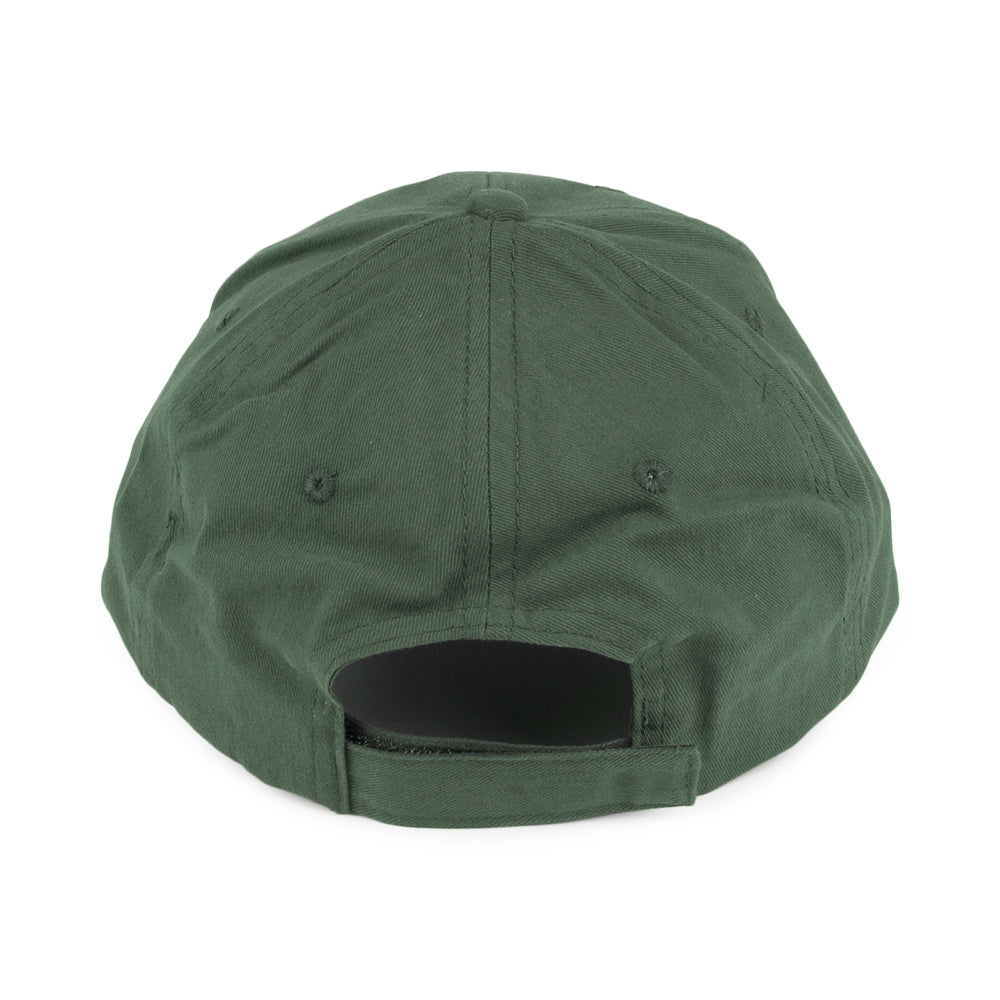 Casquette en Coton Brossé vert