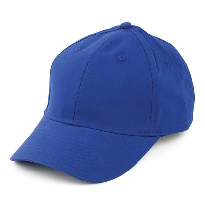 Casquette en Coton Brossé bleu roi