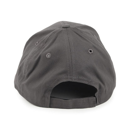 Casquette en Coton Brossé gris