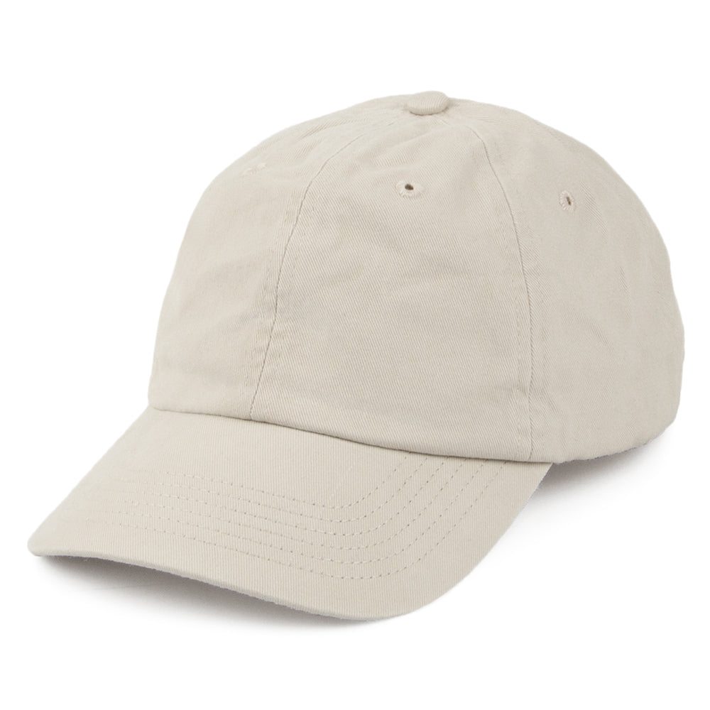 Casquette en Coton Délavé beige