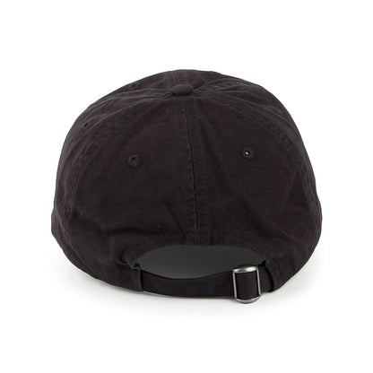 Casquette en Coton Délavé noir