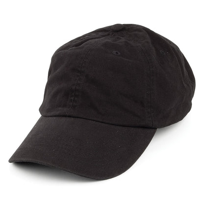 Casquette en Coton Délavé noir