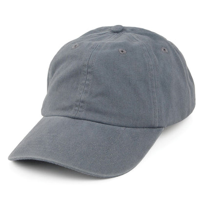 Casquette en Coton Délavé gris