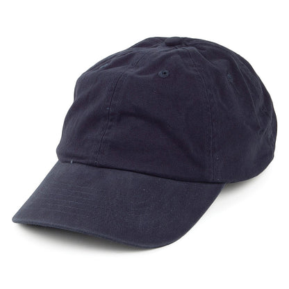 Casquette en Coton Délavé bleu marine