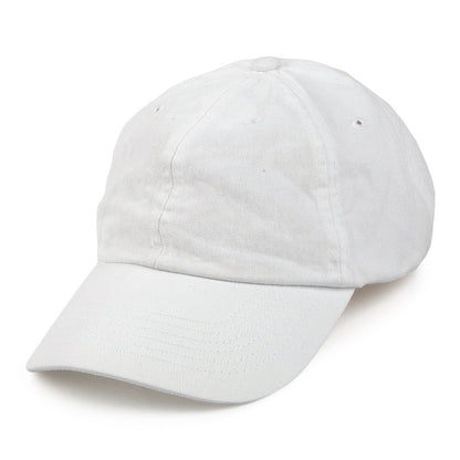 Casquette en Coton Délavé blanc