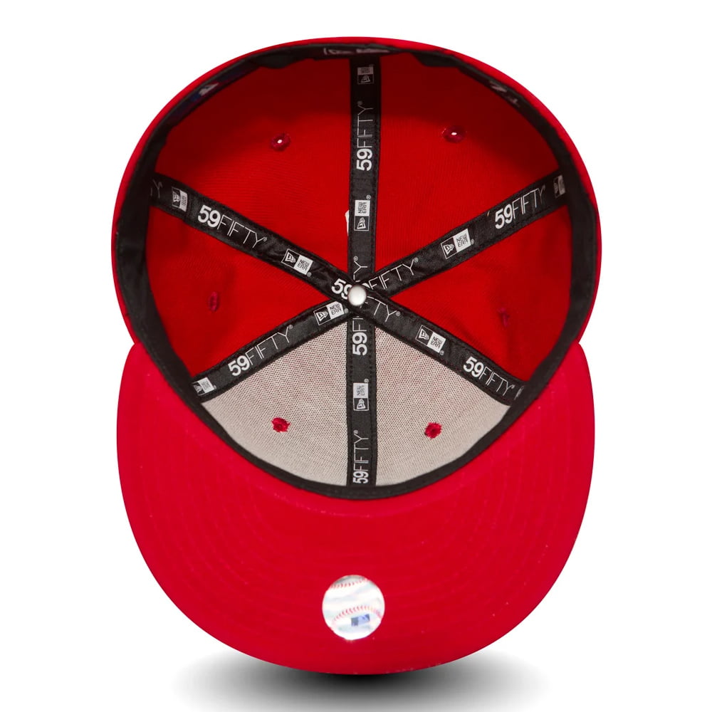 Casquette 59FIFTY MLB League Basic L.A. Dodgers rouge NEW ERA