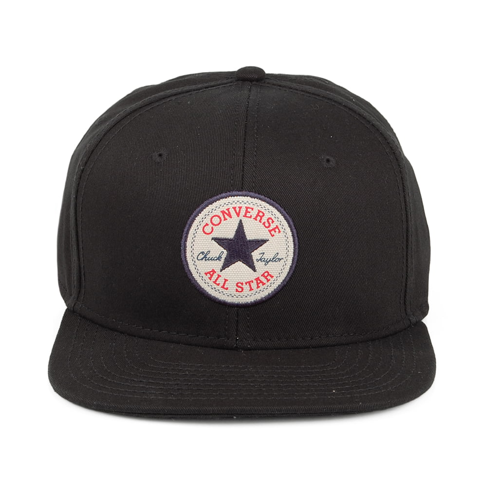 Casquette Snapback en Coton Sergé Core noir CONVERSE