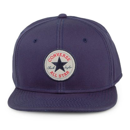 Casquette Snapback en Coton Sergé Core bleu marine CONVERSE