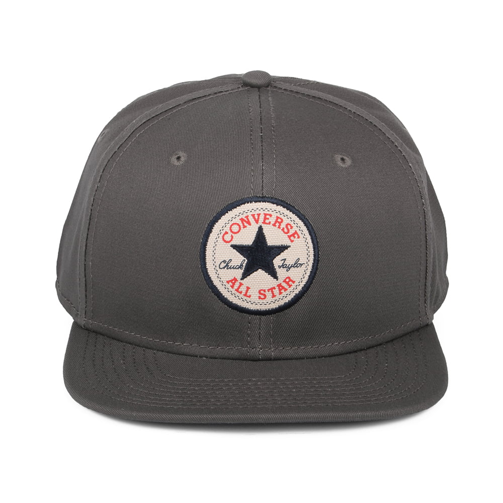 Casquette Snapback en Coton Sergé Core anthracite CONVERSE