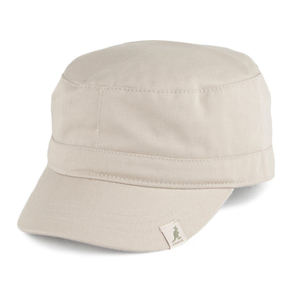 Casquette Militaire en Coton beige KANGOL