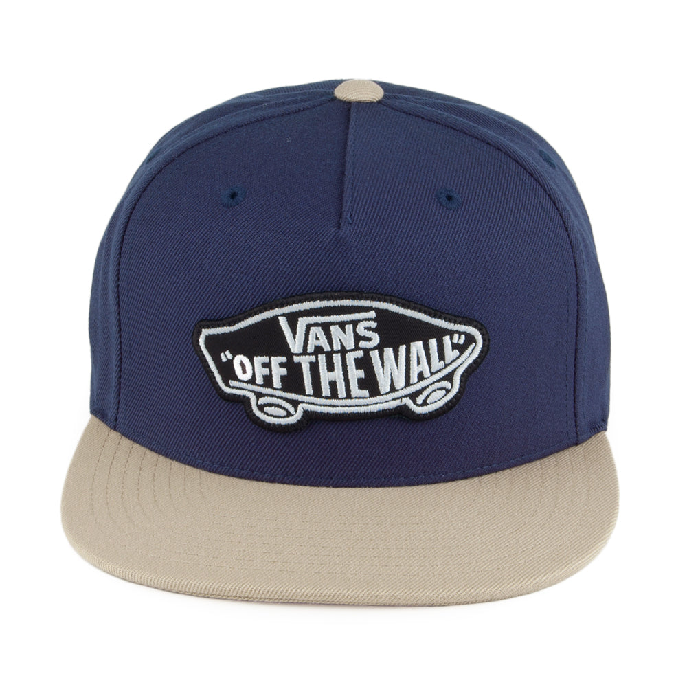 Casquette Snapback Classic Patch bleu marine-beige VANS
