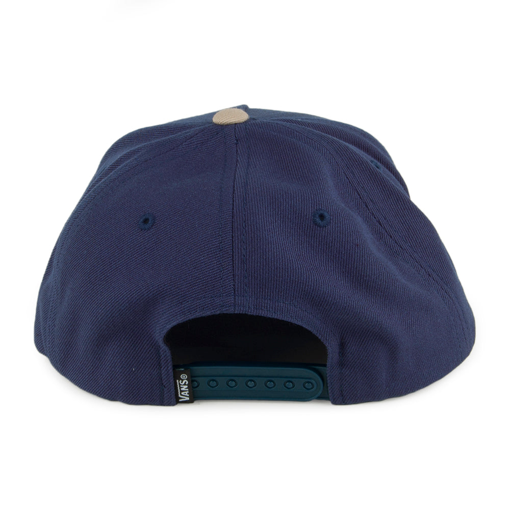 Casquette Snapback Classic Patch bleu marine-beige VANS